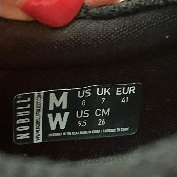 NOBULL Mesh Lace Up Athletic Shoes M8 W9.5 - Picture 8 of 9